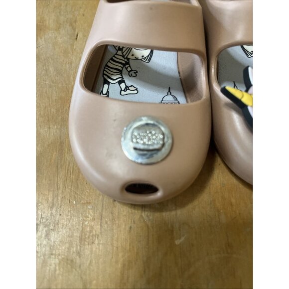 Baubles and Soles® Kaia Unicorn  cute Kawaii Interchangeable Shoes Flat 6 Blush - Picture 3 of 10